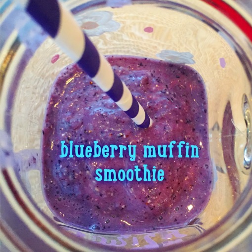 blueberry muffin protein smoothie || Journey for Jessi
